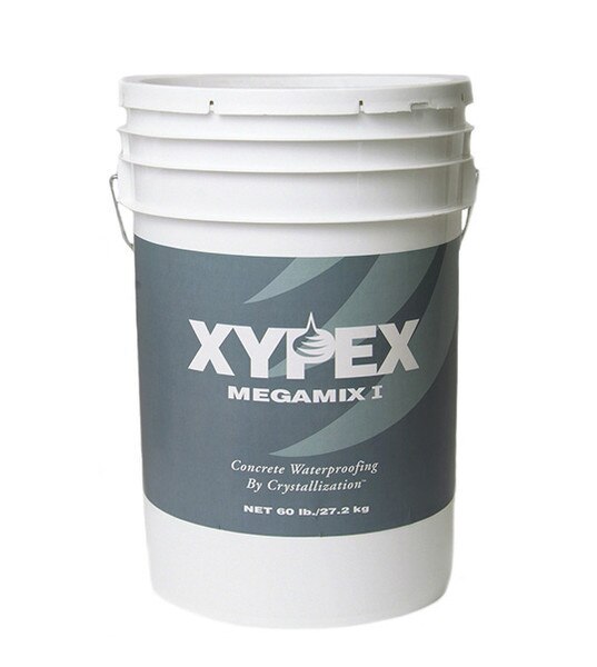 Img of Xypex Mega Mix 2 per Pail of 60 Pounds - Gray